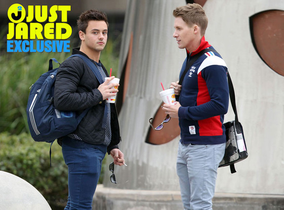 Olympic Diver Tom Daley, Dustin Lance Black Olympic Diver Tom Daley, Dustin Lance Black